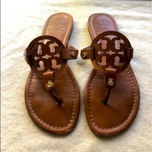Tory Burch Miller Sandal, Vintage Vachetta 7.5
